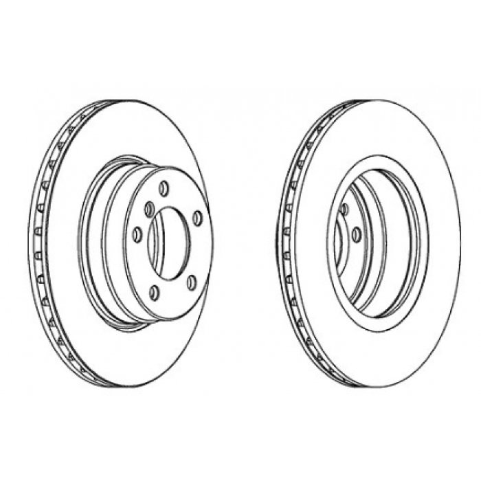Hella Pagid 34116864059 DİSK E60 ÖN