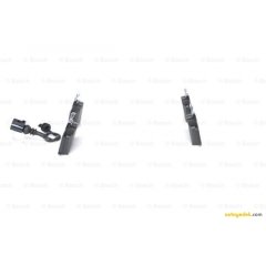 Bosch 6Q0698451B Disk Balata - Arka - [WVA 23823] -  [ 87X52,9X17 mm ] - İkaz Kablolu